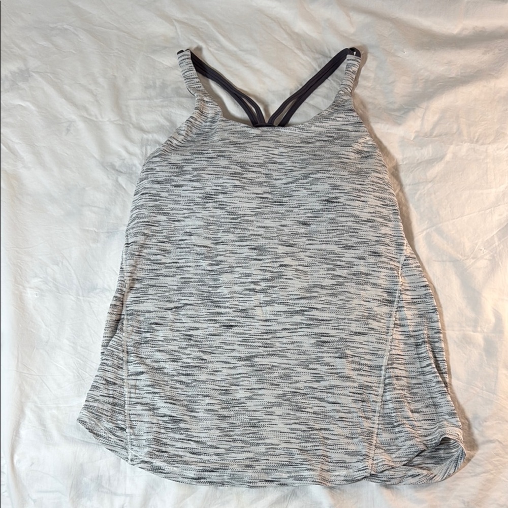 Women's Gray Sports Bra/Tank Top